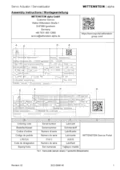 These assembly instructions contain nexessary information for safe transport, storage and assembly of the servo actuator.