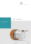 Project specifications cyber® TAS actuator 2